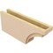 Ekena Millwork 4in. W x 8in. H x 20in. L Rivera Woodgrain TimberThane Rafter Tail, Primed Tan RFTUR04X08X20RIVRCPR - alternate 5